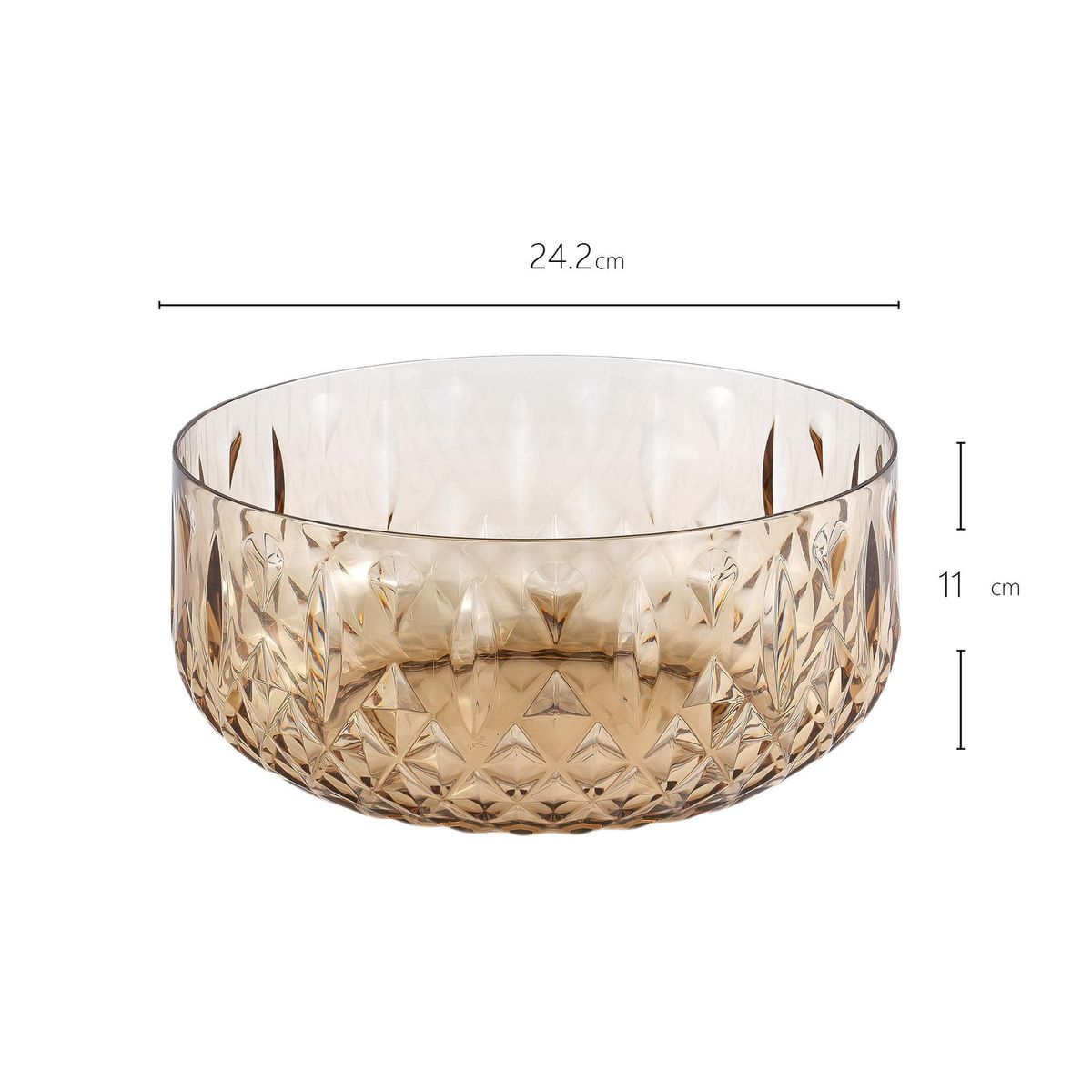 JUST HOME COLLECTION - Bowl Ensaladera Clara 4100 ml