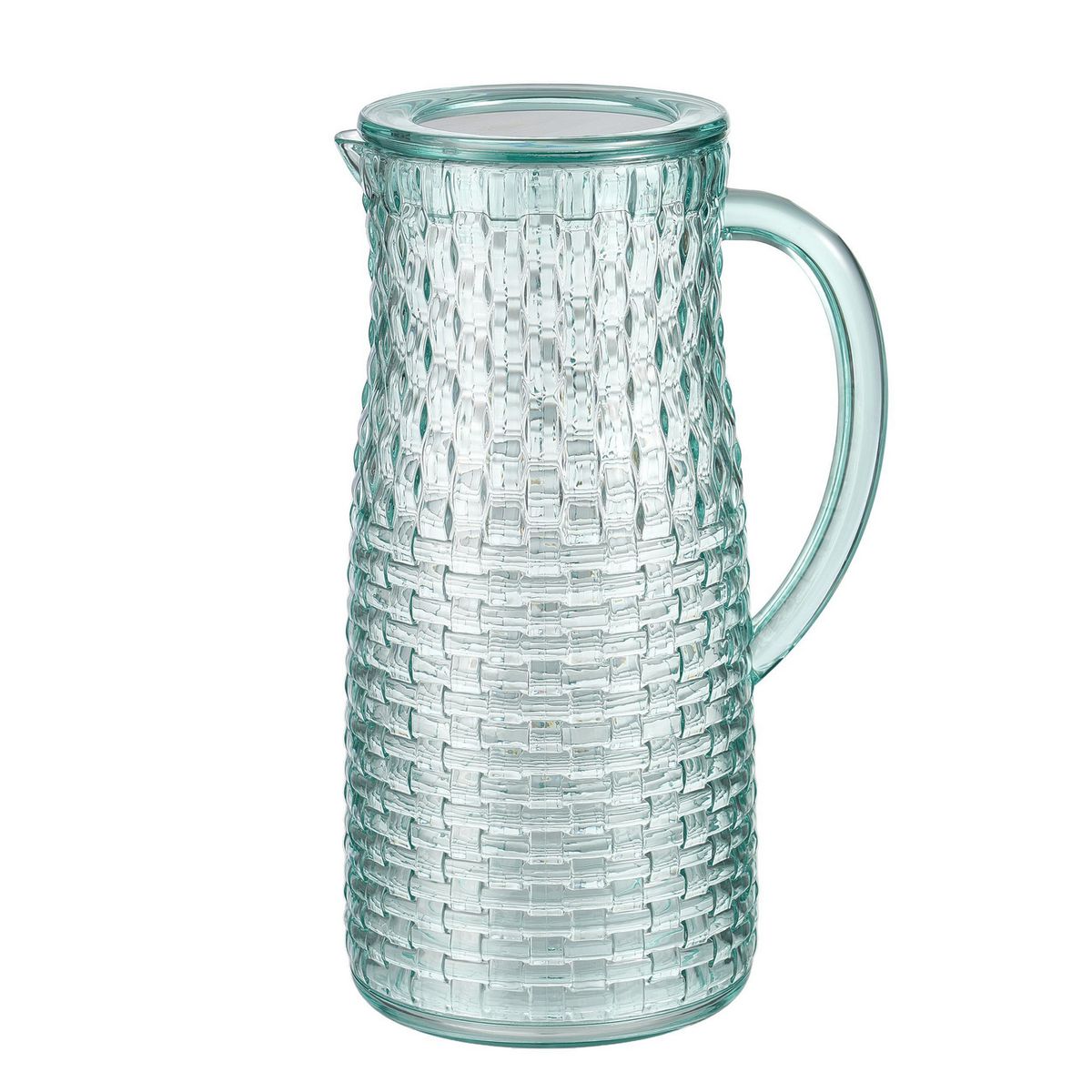 JUST HOME COLLECTION - Juego de Jarra 2.4l + 6 Vasos 450ml Carlyle Verde