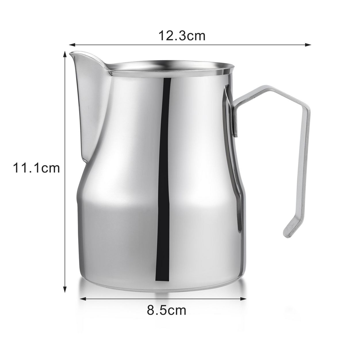 JUST HOME COLLECTION - Jarro de Acero Inoxidable 450 ml Plateado