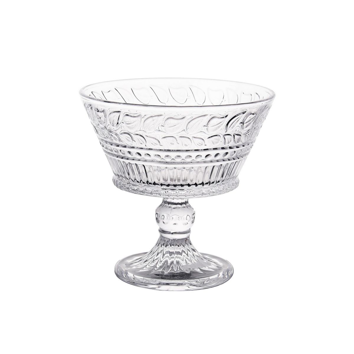 JUST HOME COLLECTION - Vaso de Vidrio Hiball para Helado 250 ml