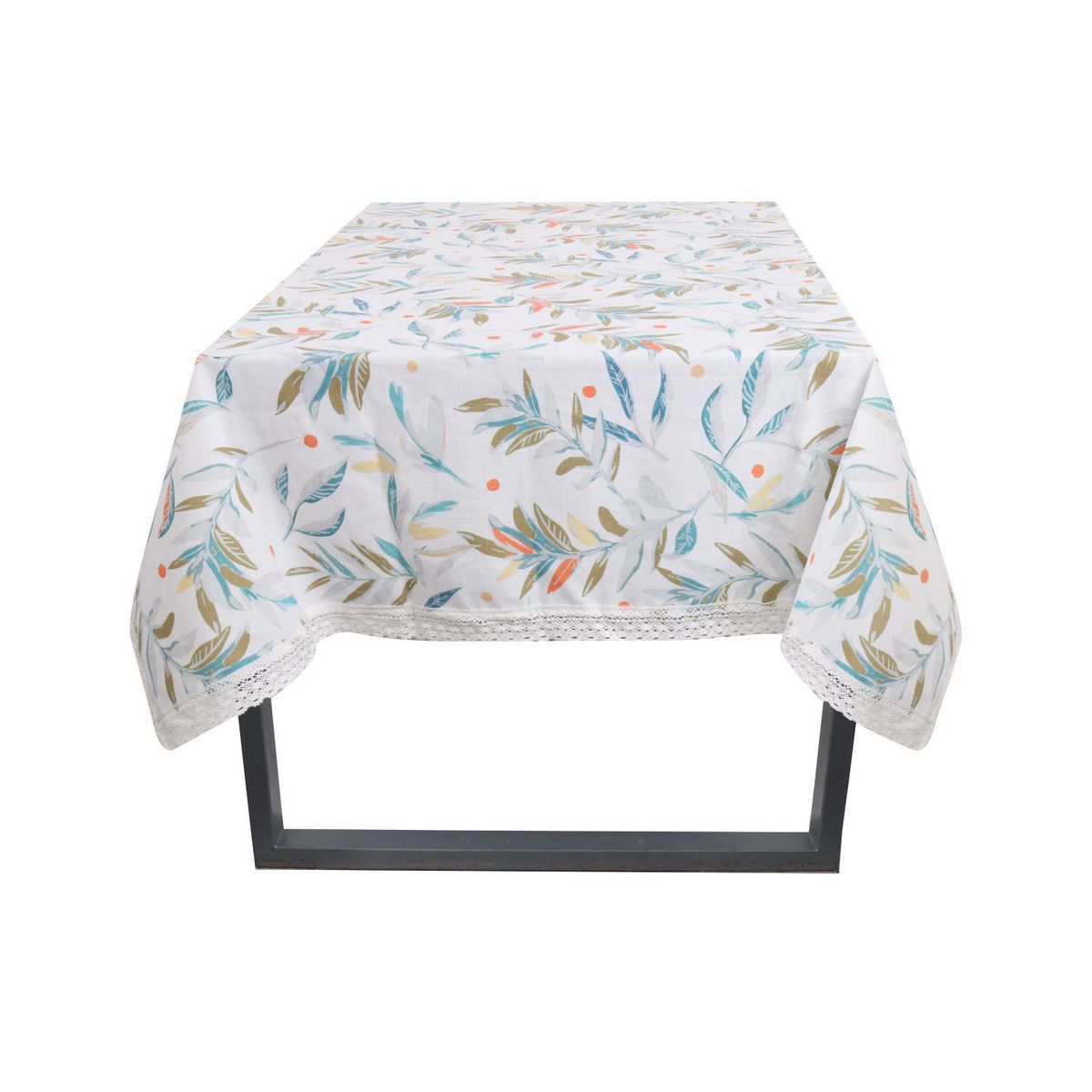 JUST HOME COLLECTION - Mantel Cuadrado 180x180 cm Multicolor