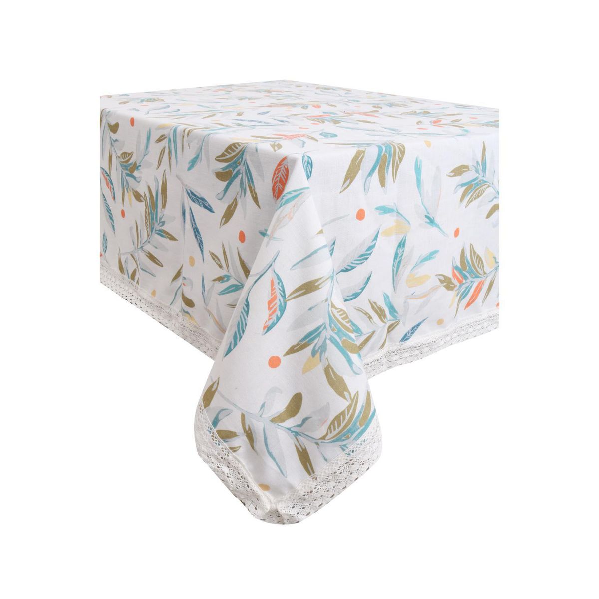 JUST HOME COLLECTION - Mantel Cuadrado 180x180 cm Multicolor