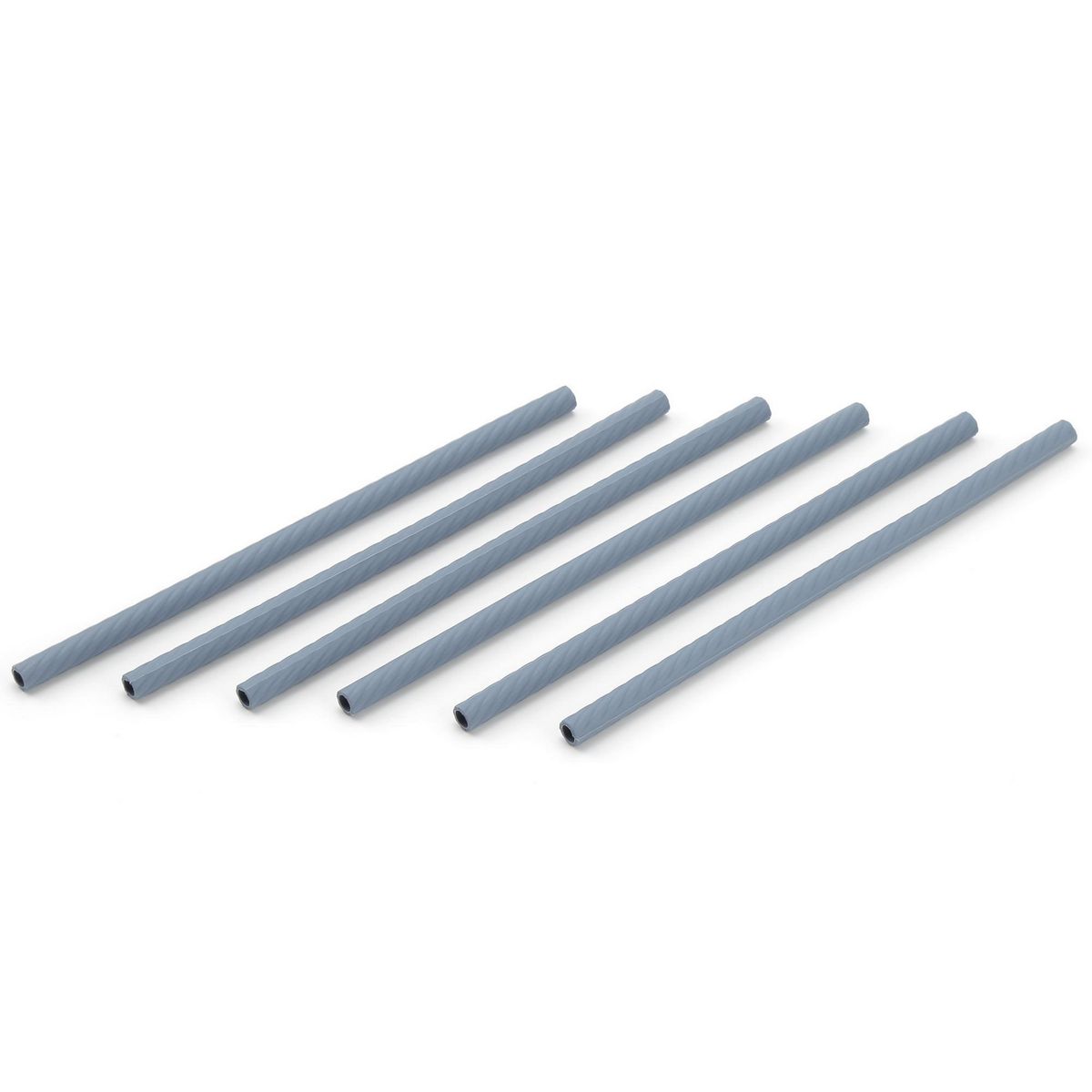 JUST HOME COLLECTION - Set 6 Cañitas de Plástico 20cm