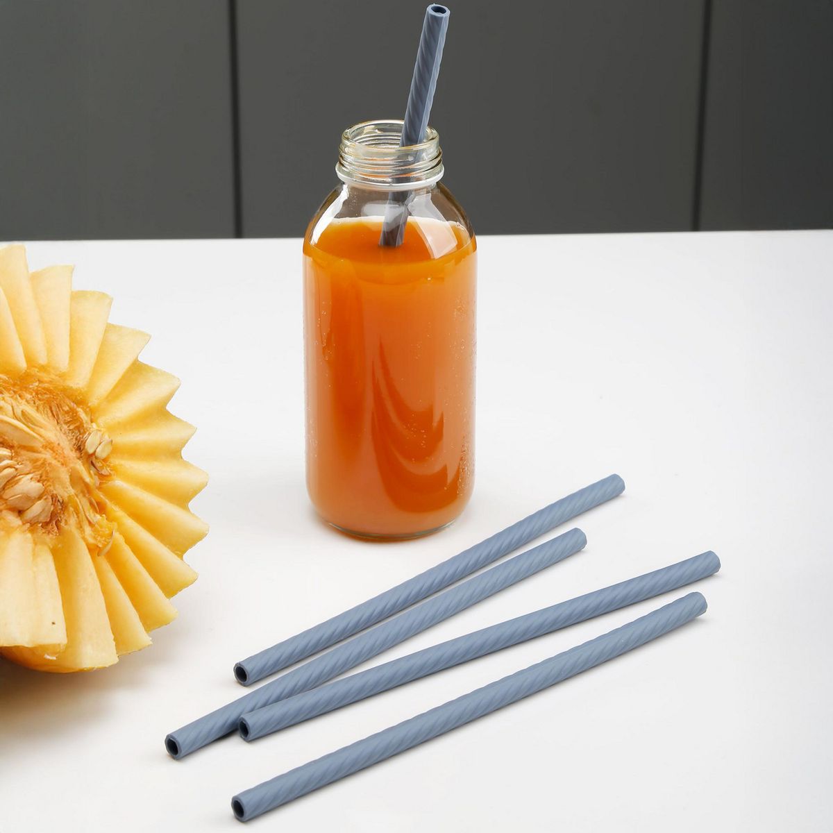 JUST HOME COLLECTION - Set 6 Cañitas de Plástico 20cm