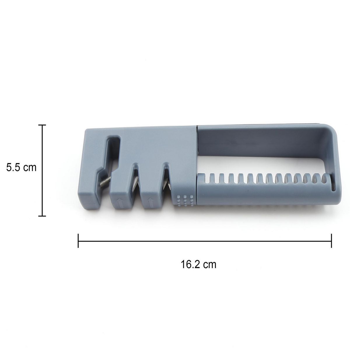 JUST HOME COLLECTION - Afilador de Cuchillos 16,2 cm Azul