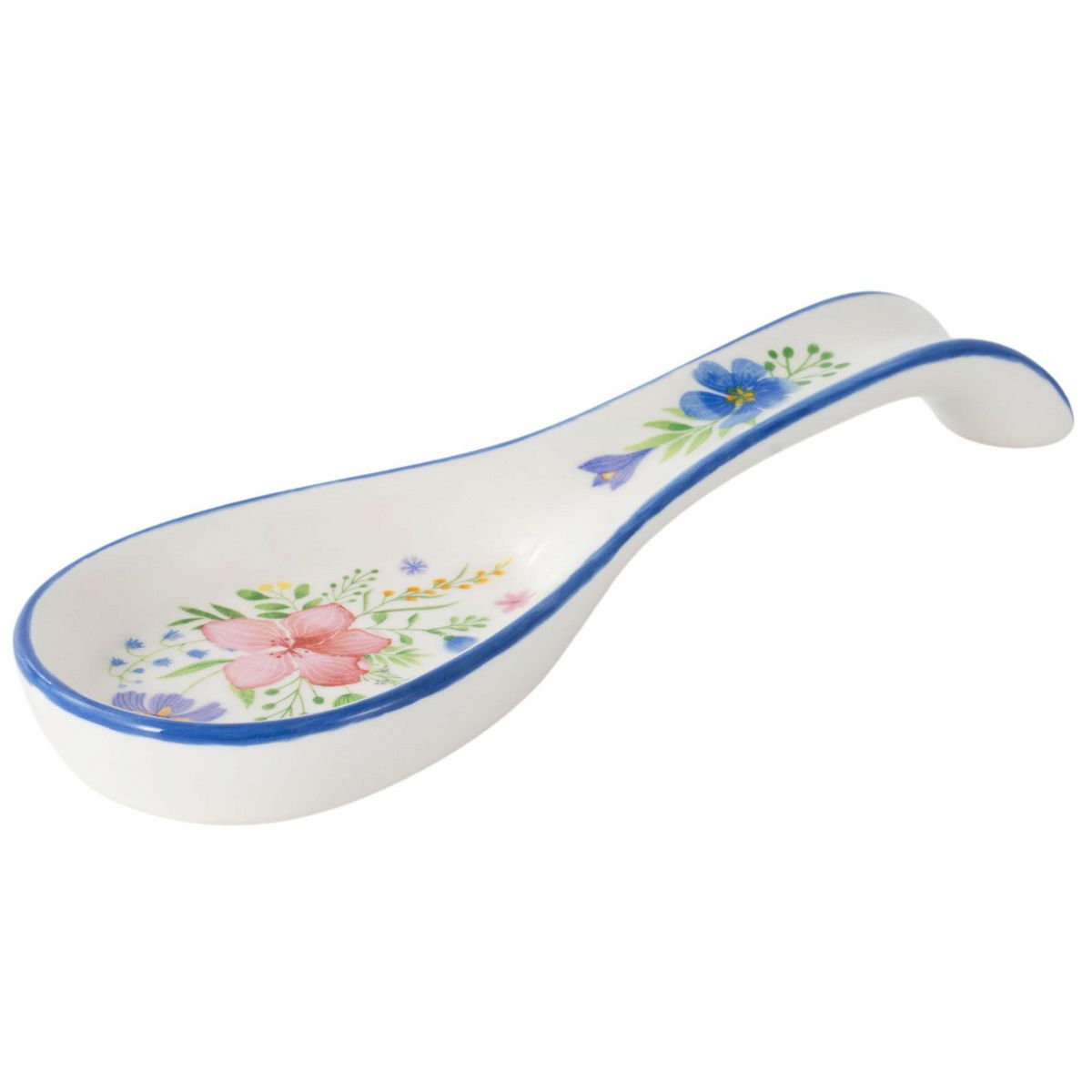 JUST HOME COLLECTION - Cucharón Flores Azul