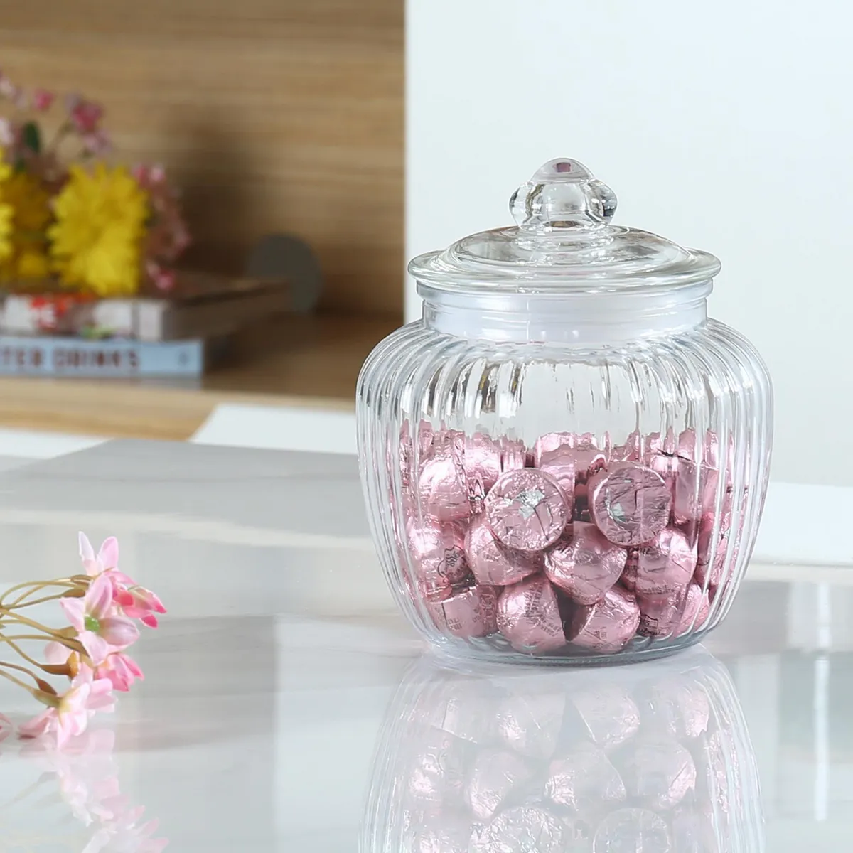 JUST HOME COLLECTION - Frasco con Tapa de Vidrio 1330ml