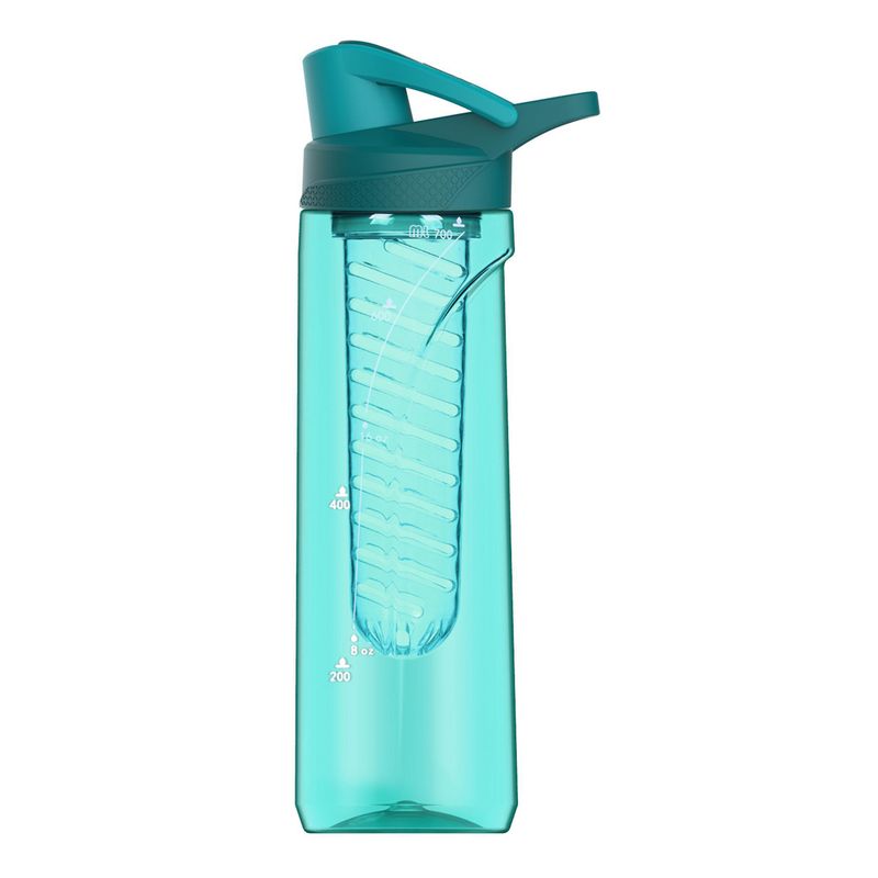 JUST HOME COLLECTION - Botella Tritán con Filtro 750ml Turquesa