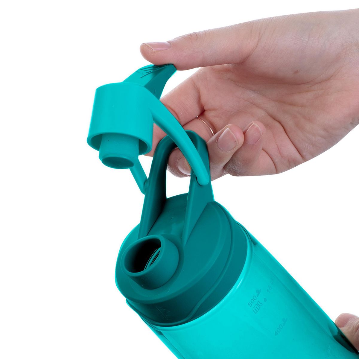 JUST HOME COLLECTION - Botella Tritán con Filtro 750ml Turquesa