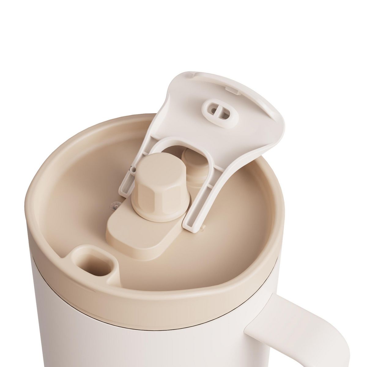 JUST HOME COLLECTION - Vaso Térmico con Tapa 1L Acero Inoxidable Rosado/Negro/Verde