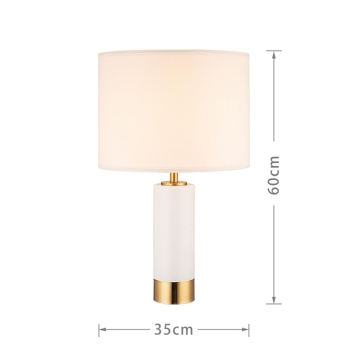 JUST HOME COLLECTION -  LUCIA Blanco 35x60 cm