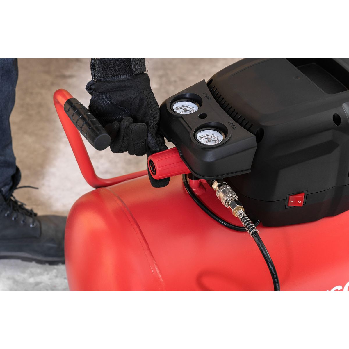 KARSON - Compresora de Aire 1500 W 50 Litros 0205053