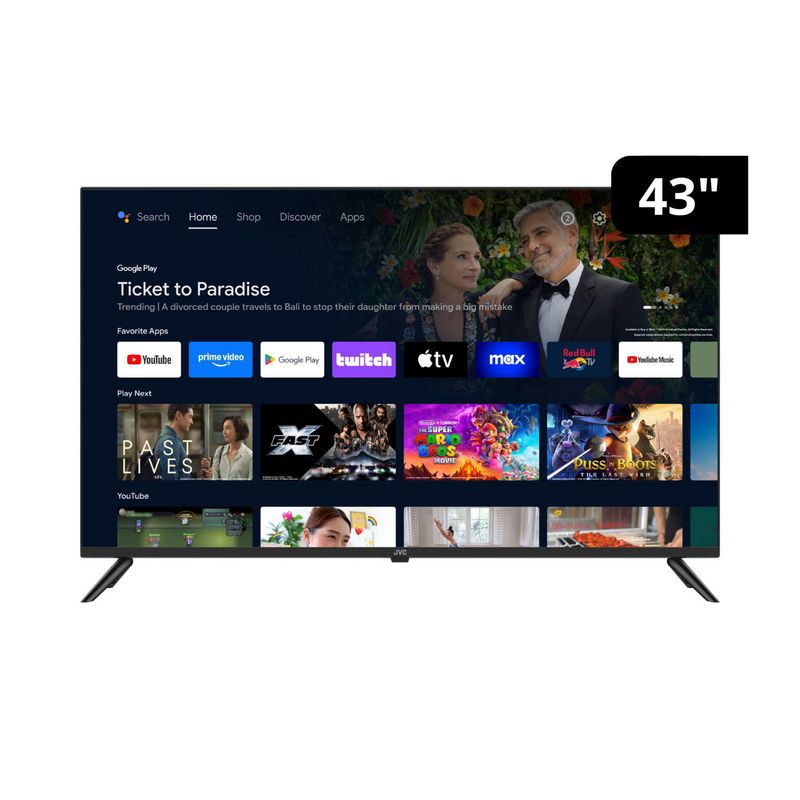 JVC - Televisor JVC Android 4K Ultra HD 43"