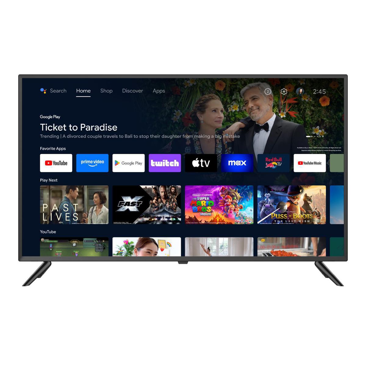 KENWOOD - Televisor Smart Android TV KENWOOD 40" Full HD LTK-K40B34A