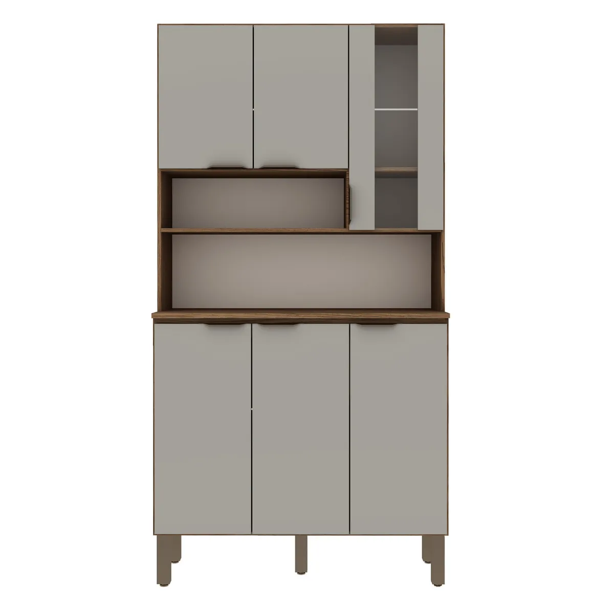 GENIALFLEX - Mueble de Cocina Nancy 90 cm Fendi