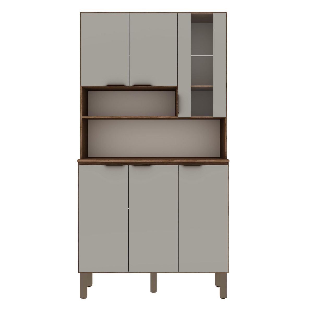 GENIALFLEX - Mueble de Cocina Nancy 90 cm Fendi