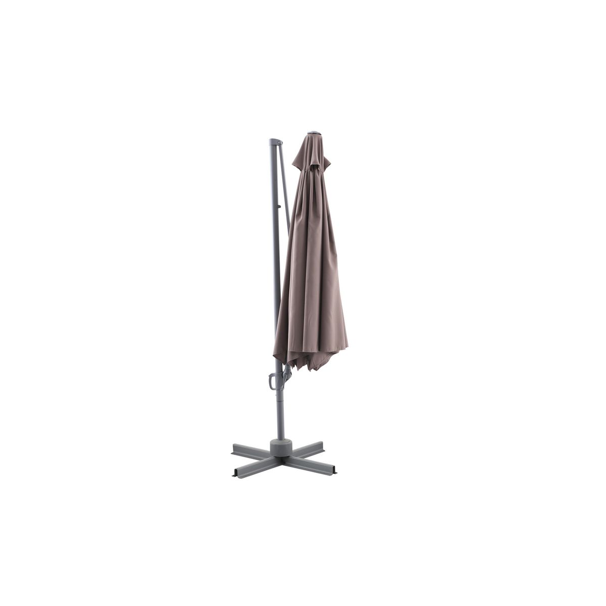Sombrilla Aluminio Lateral 3.5x2.5m Taupe - No incluye base, marca JUST HOME COLLECTION - Foto Principal