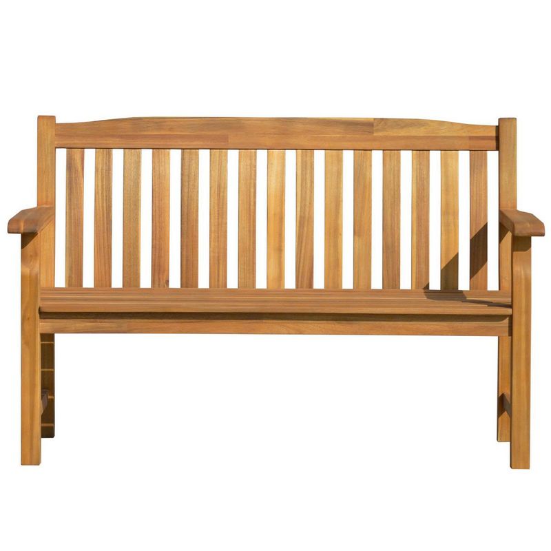 JUST HOME COLLECTION - Banco Jardin de Madera de 140x63x90 cm