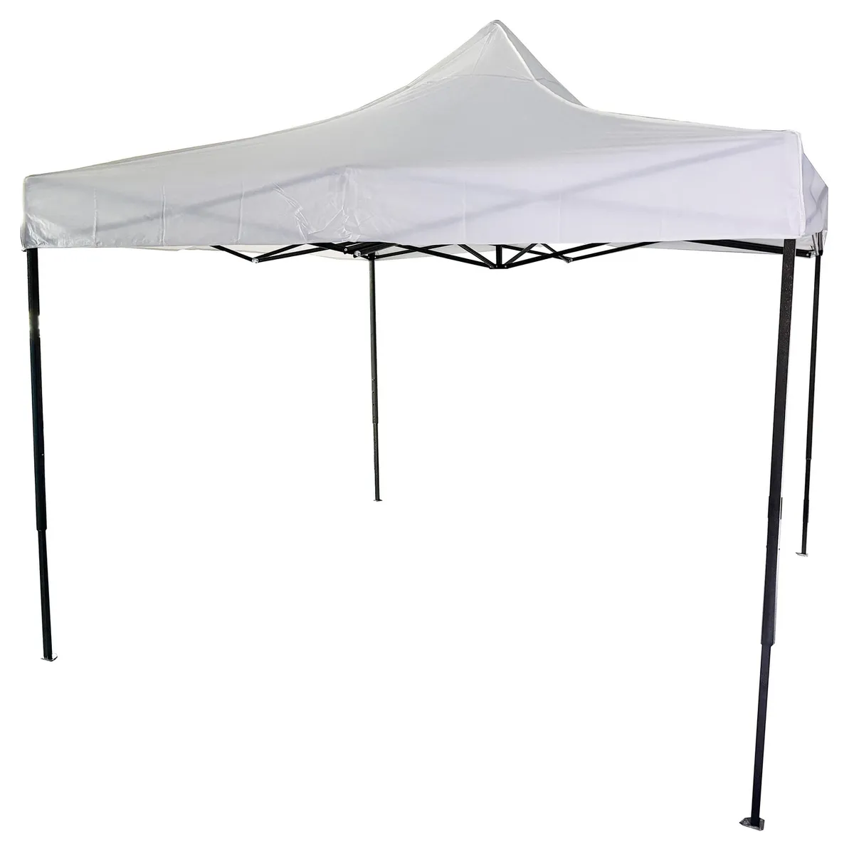 JUST HOME COLLECTION - Toldo Plegable 3x3m Protección UPF 50+ Blanco