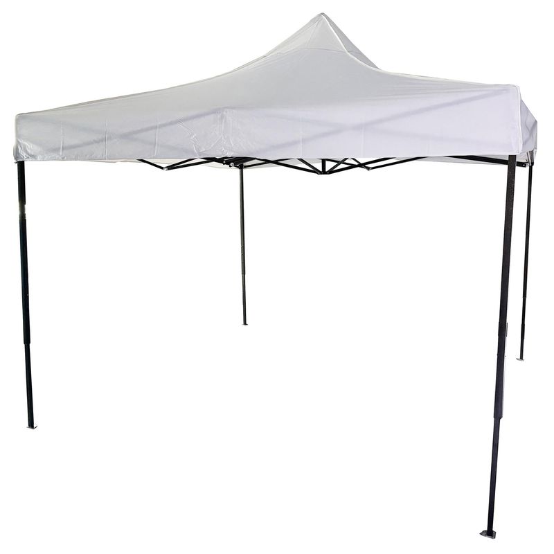 JUST HOME COLLECTION - Toldo Plegable 3x3m Protección UPF 50+ Blanco