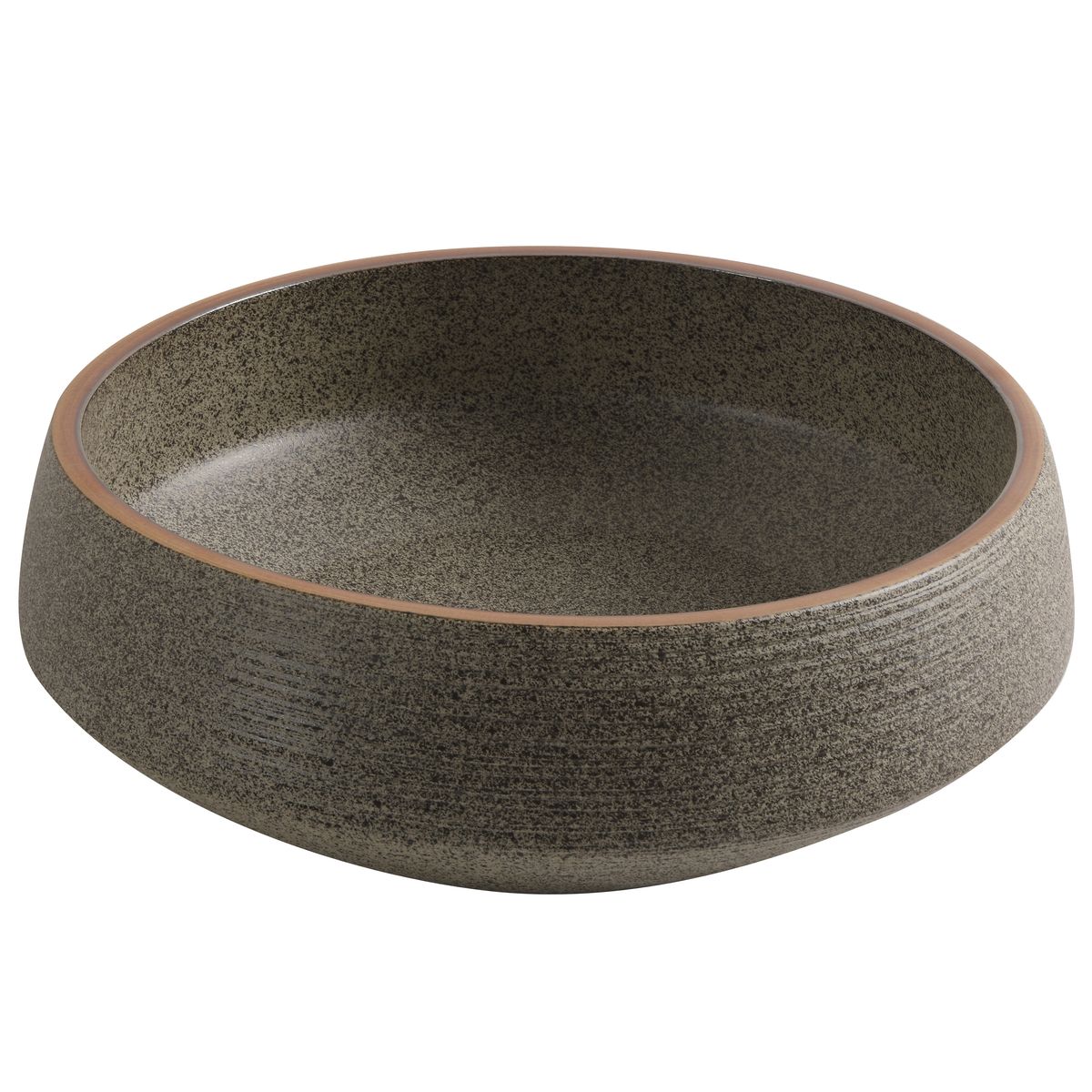 SENSI DACQUA - Lavamanos Circular Café 39x16.5x39 cm