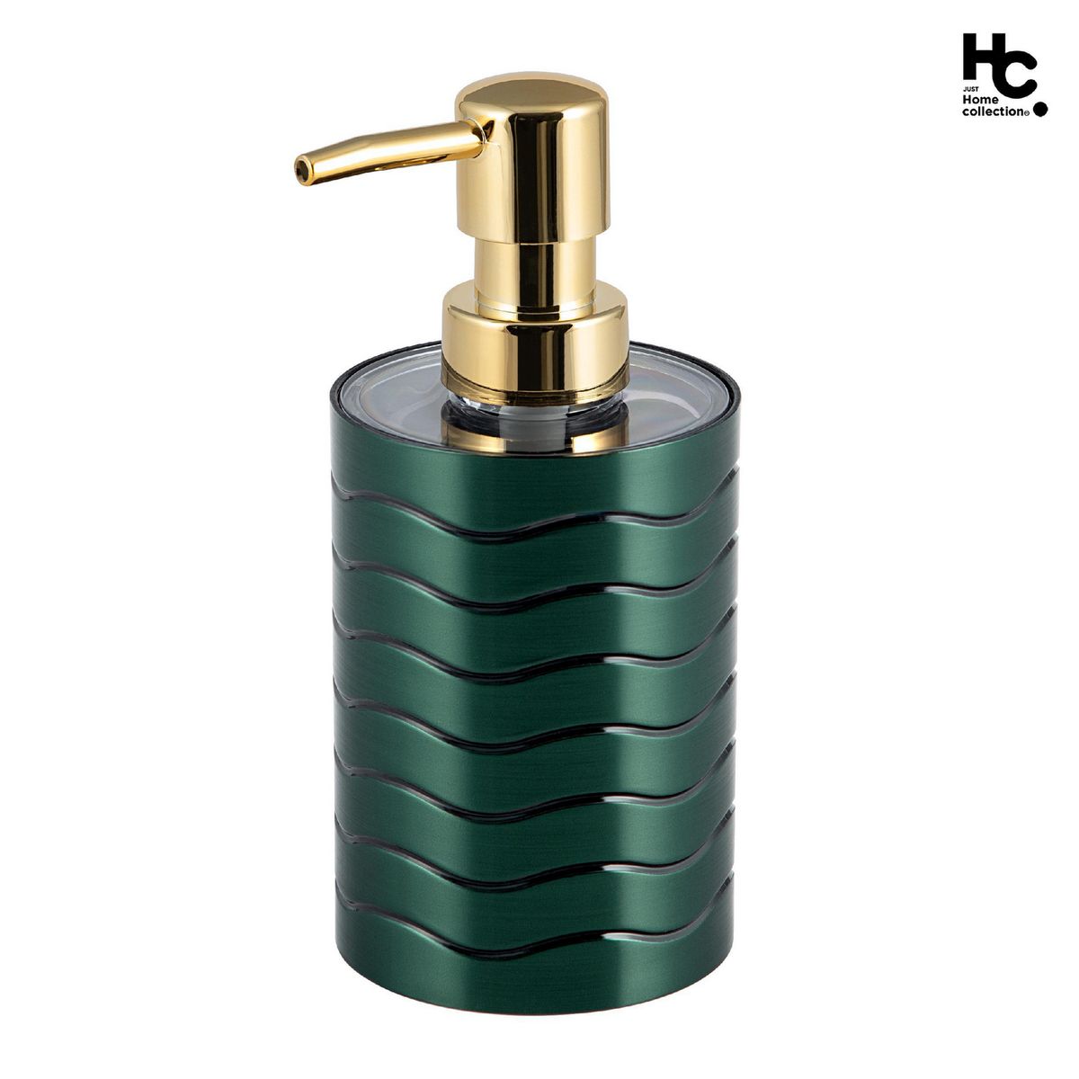JUST HOME COLLECTION - Dispensador de Jabón Waves Verde