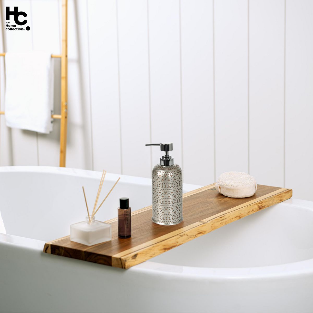 JUST HOME COLLECTION - Jabonera de Resina Oscar Dorado