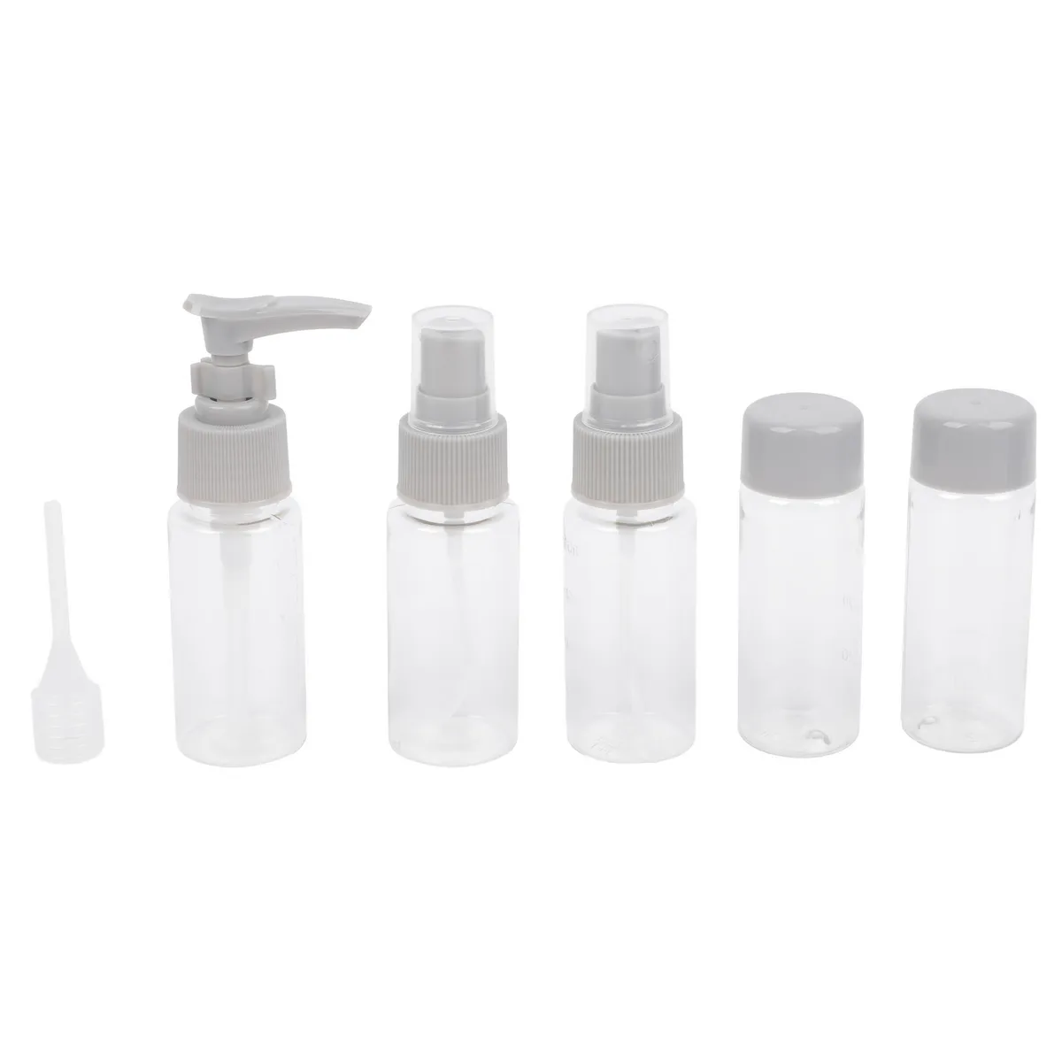 JUST HOME COLLECTION - Set De 6 Botellas Para Viaje