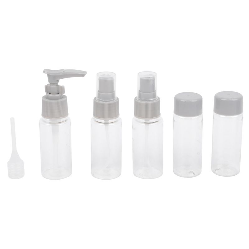 JUST HOME COLLECTION - Set De 6 Botellas Para Viaje