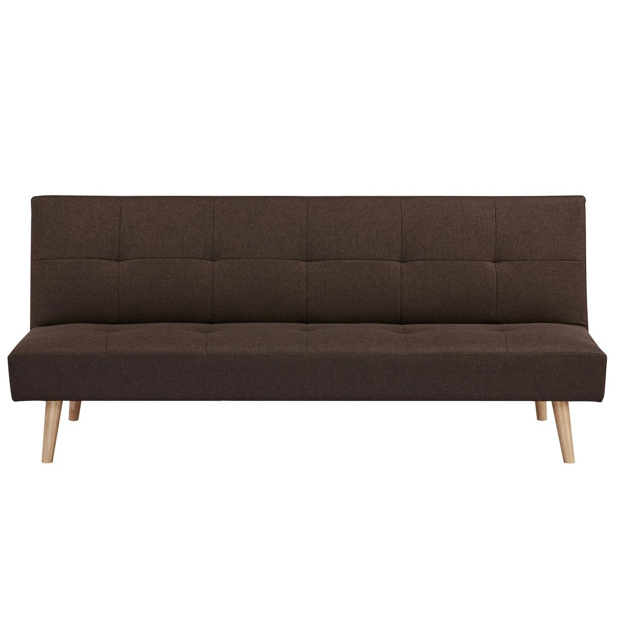 JUST HOME COLLECTION - Sofá cama Futón Harry Café 179x78x76cm