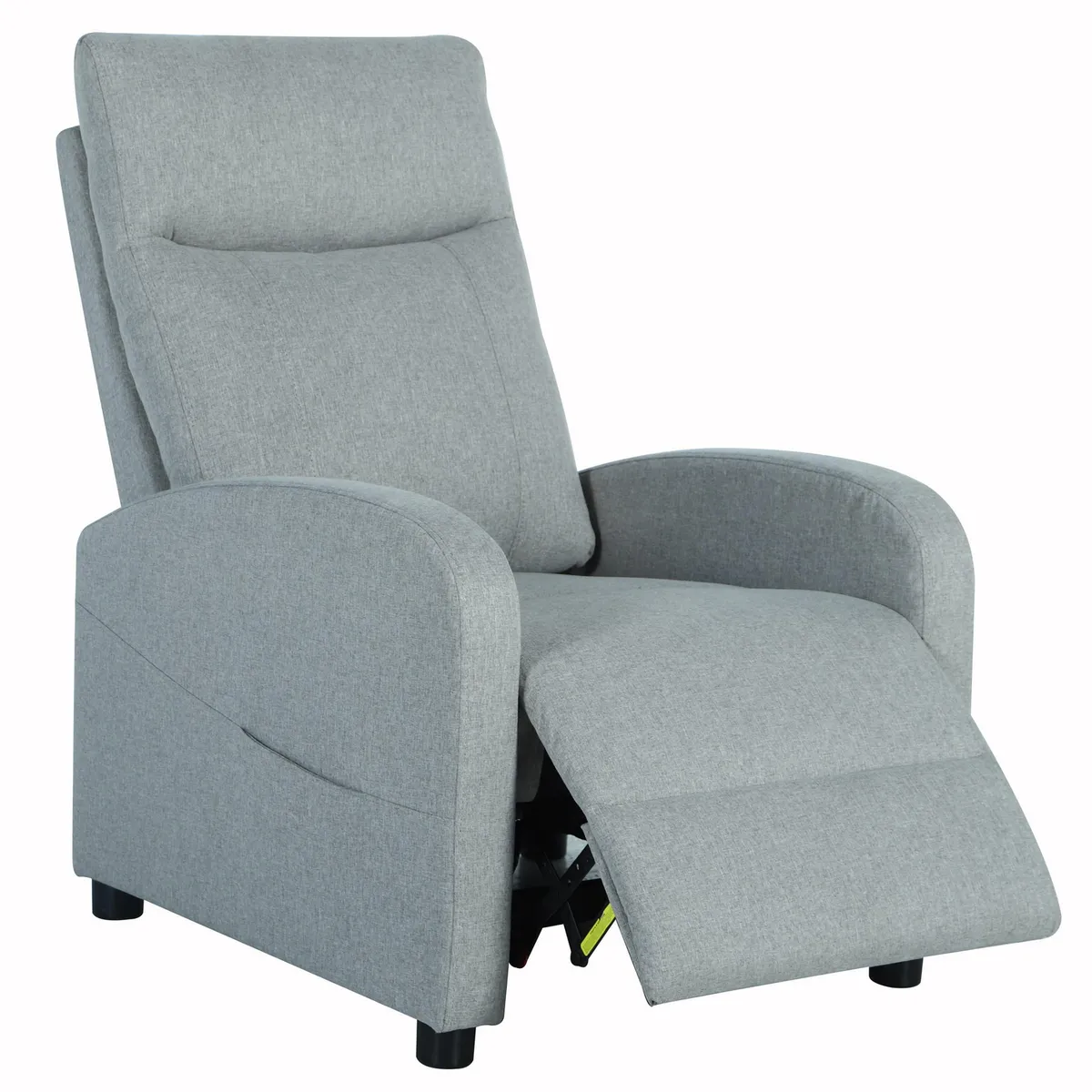 JUST HOME COLLECTION - Sillón Reclinable 1 Cuerpo 67.5x99.5x91 cm Gris