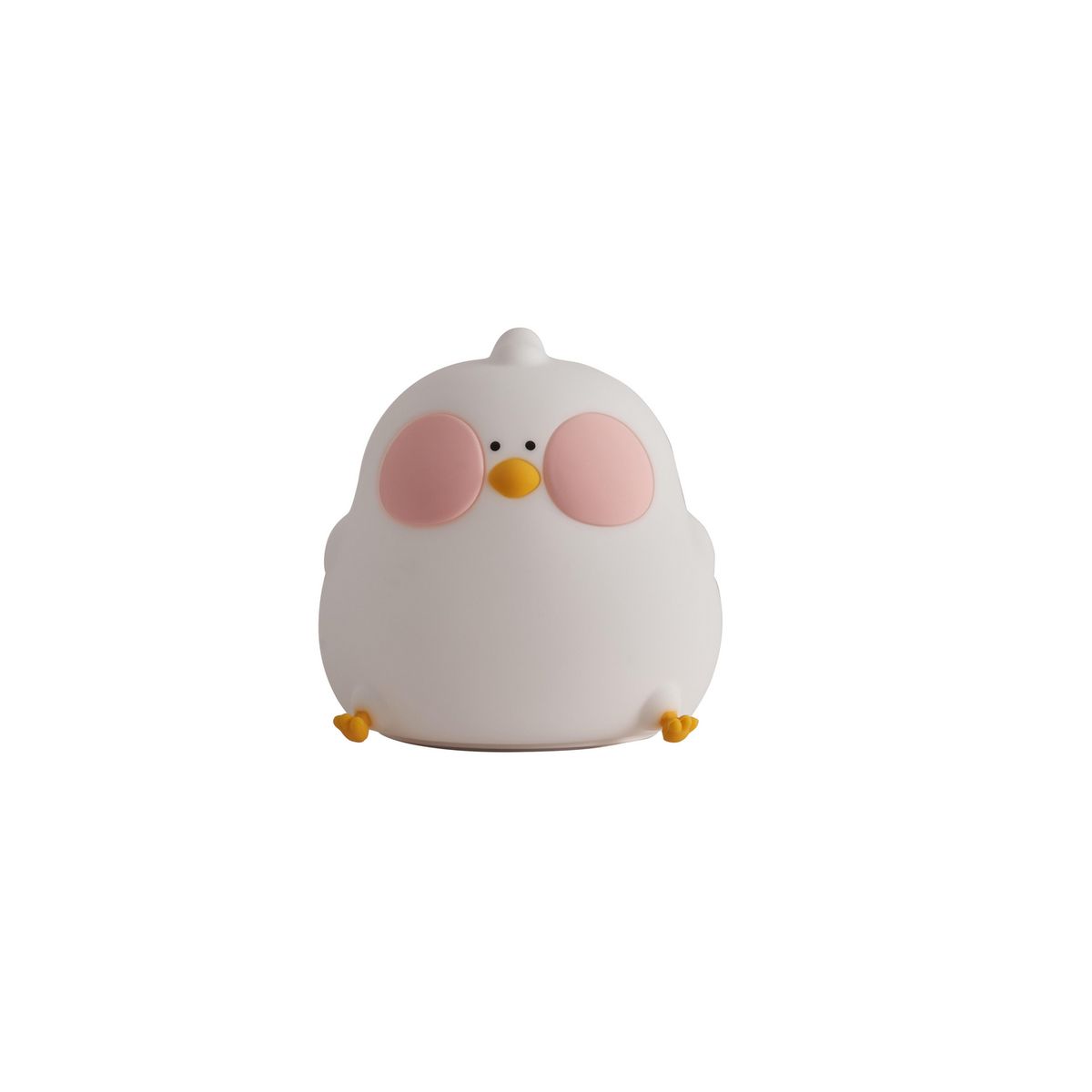 JUST HOME COLLECTION - Lámpara Decorativa Pollito Blanco 11x11.5cm