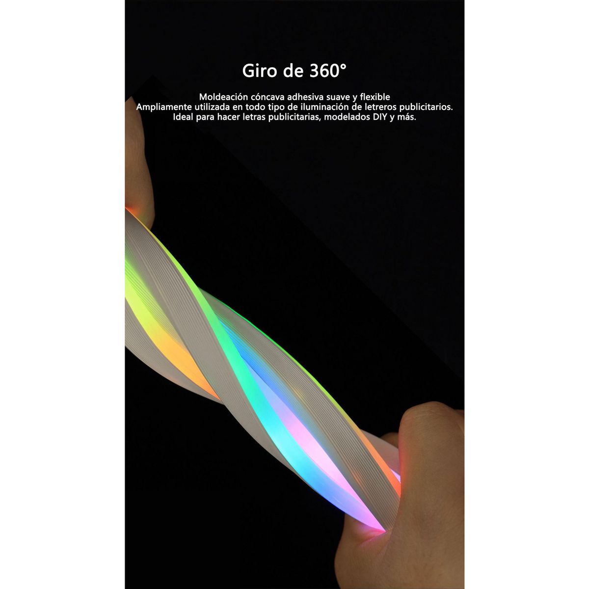 DAIRU - Tira LED Neón USB RGB 5m