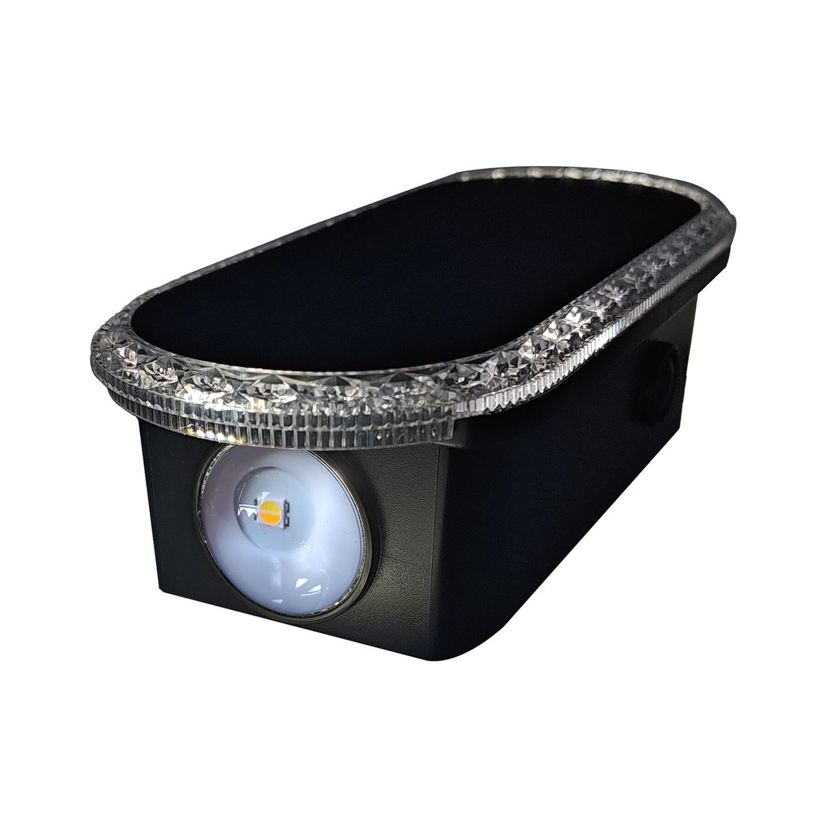 JUST HOME COLLECTION - Set de 2 Apliques Negro P44 Luz Multicolor