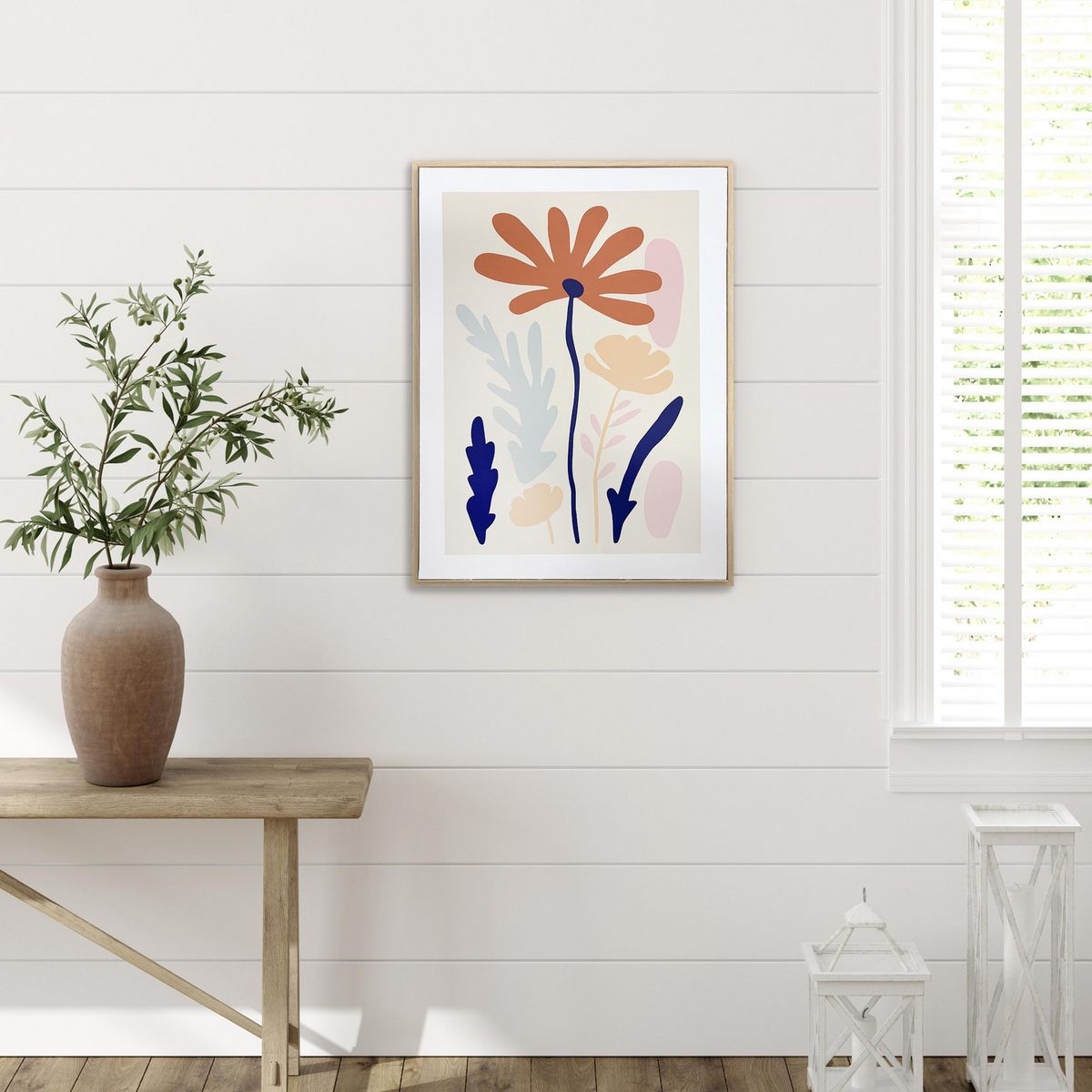 JUST HOME COLLECTION - Cuadro Decorativo Flor 30x40 cm 6