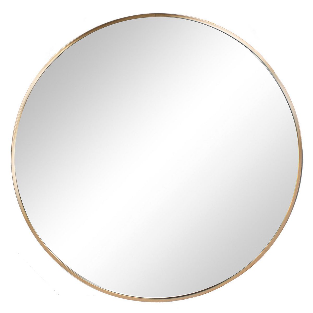 JUST HOME COLLECTION - Espejo Decorativo Redondo Genoa 100 cm Dorado