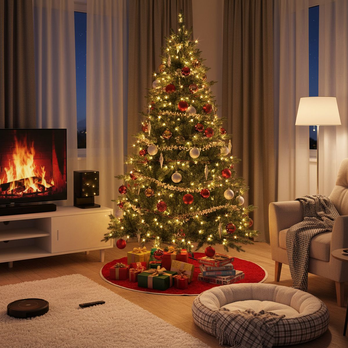 DEAR SANTA - Árbol de Navidad 210cm 978 Ramas Pino Verde