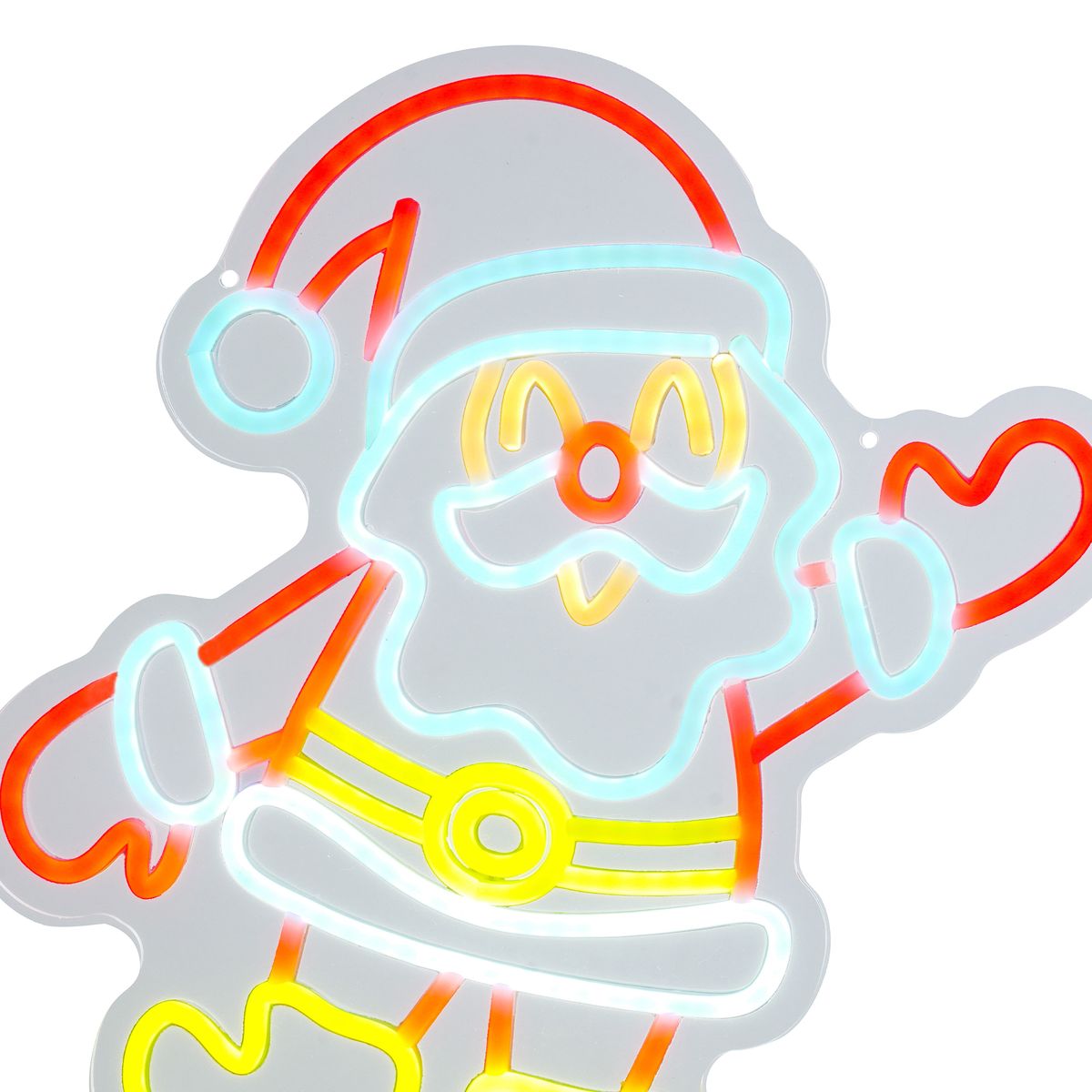 DEAR SANTA - Letrero Neón Santa 35 cm