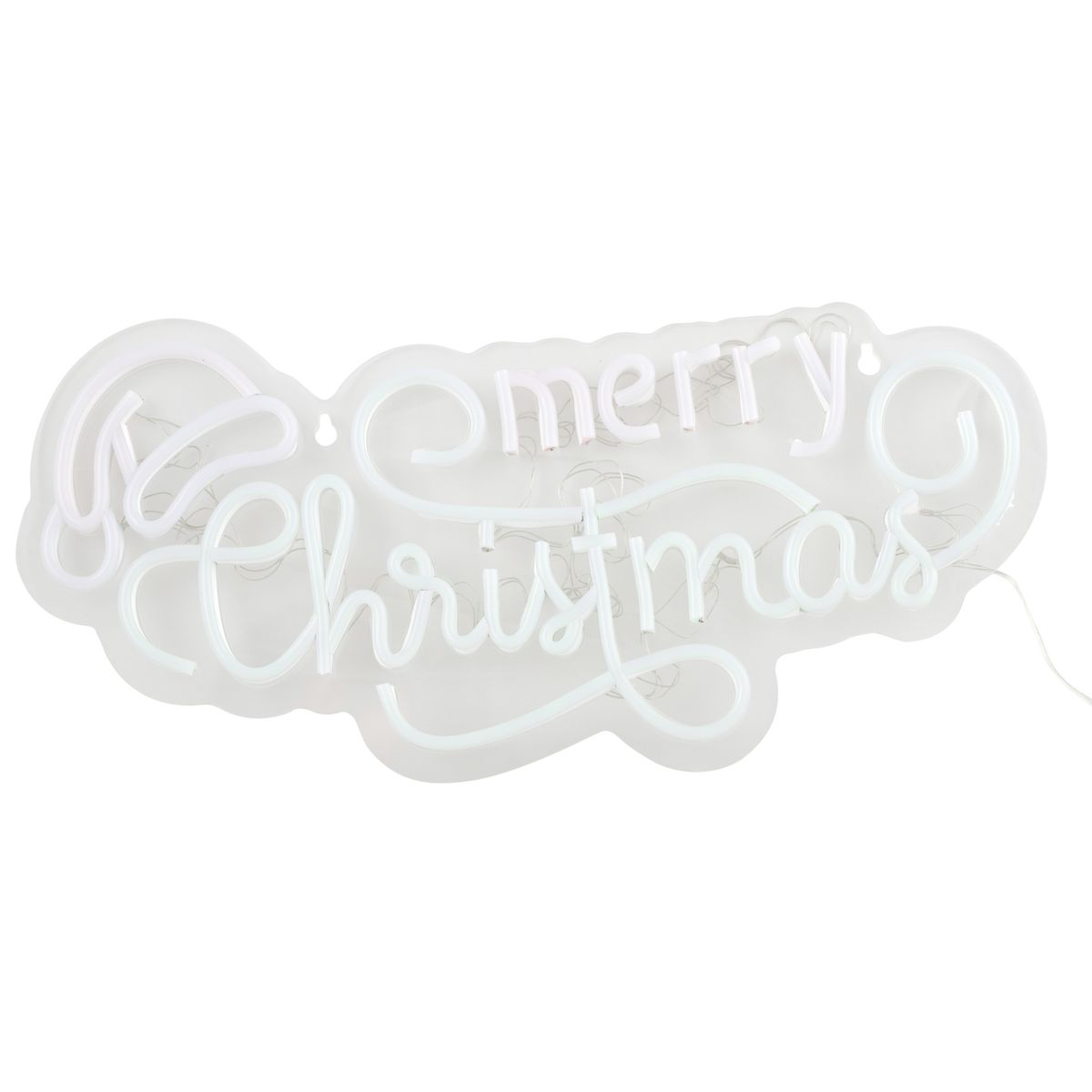 DEAR SANTA - Letrero Neón Merry Xmas 21.3 cm