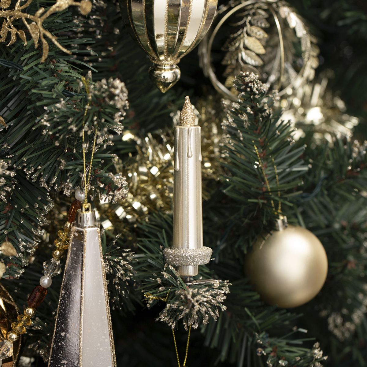 DEAR SANTA - Set 3 Velas Navidad 11cm con Clip