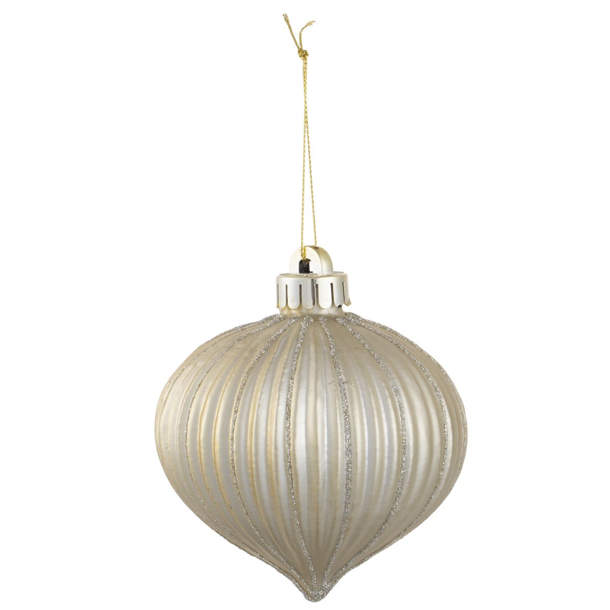 DEAR SANTA - Adorno Navidad Onion Champagne 10cm