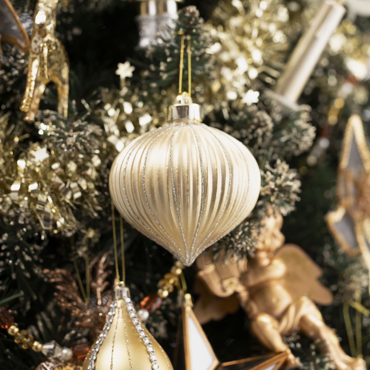 DEAR SANTA - Adorno Navidad Onion Champagne 10cm