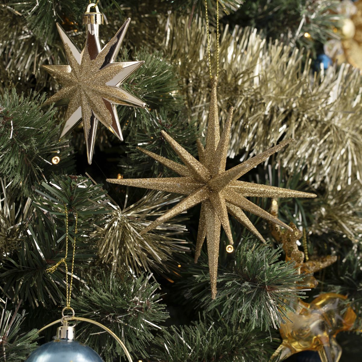 DEAR SANTA - Adorno Estrella Dorada 15 cm Illusion