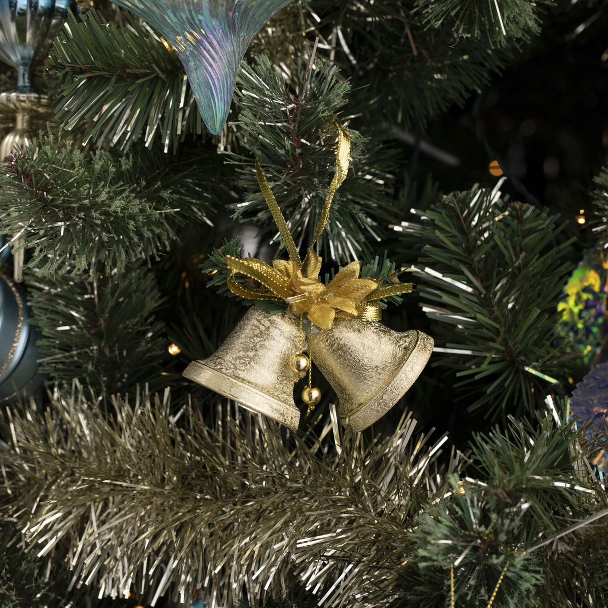 DEAR SANTA - Set 2 Campanas Navidad 10cm