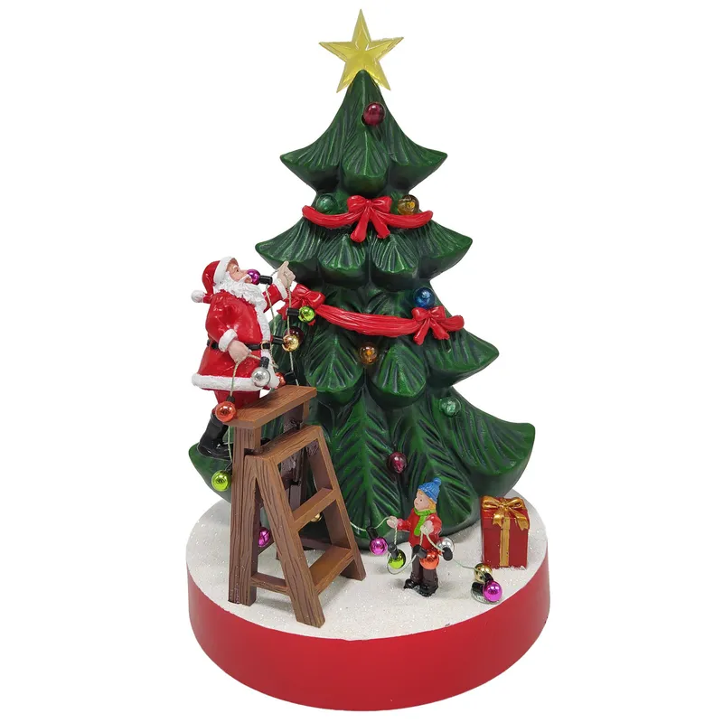 DEAR SANTA - Santa Decora Árbol 28 cm