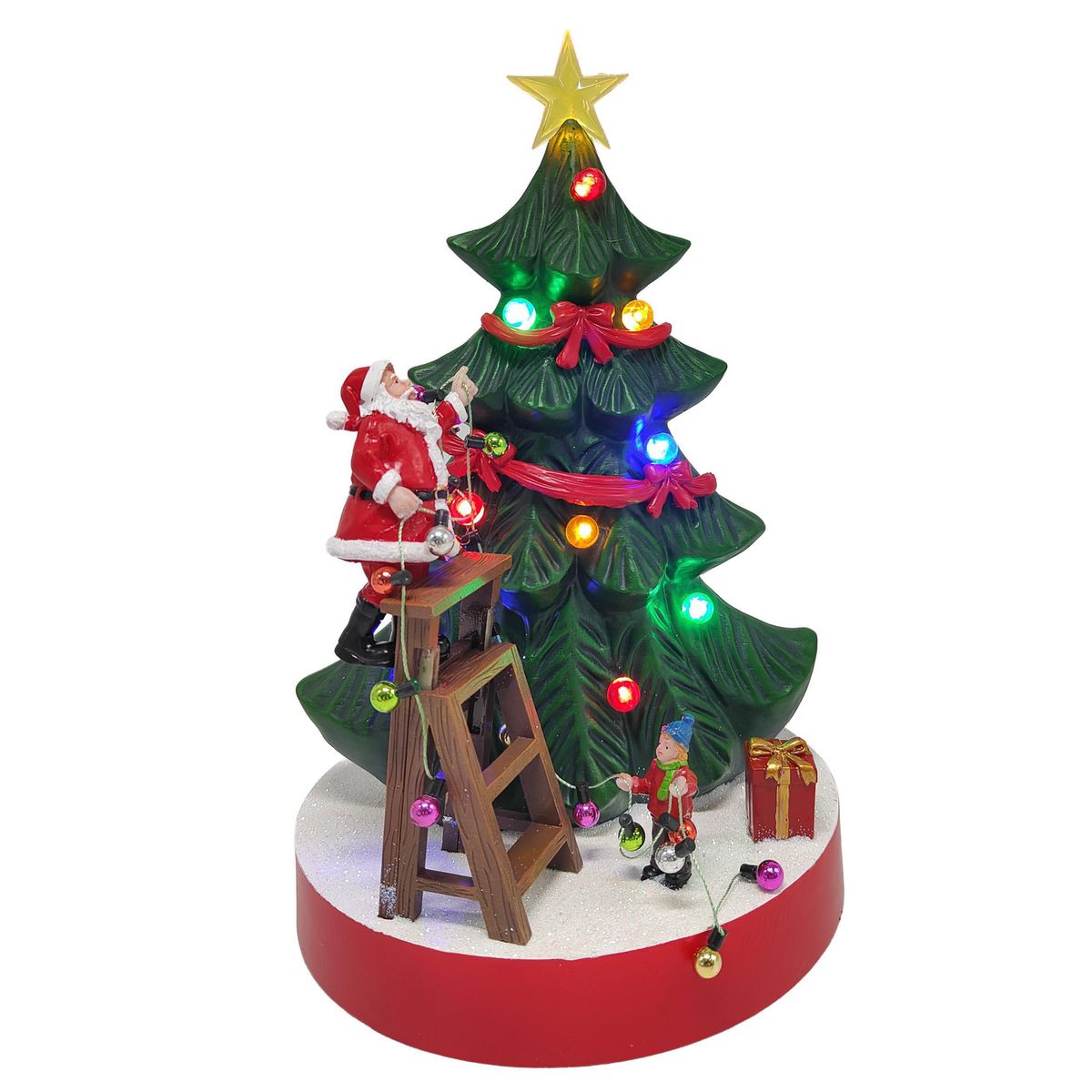 DEAR SANTA - Santa Decora Árbol 28 cm