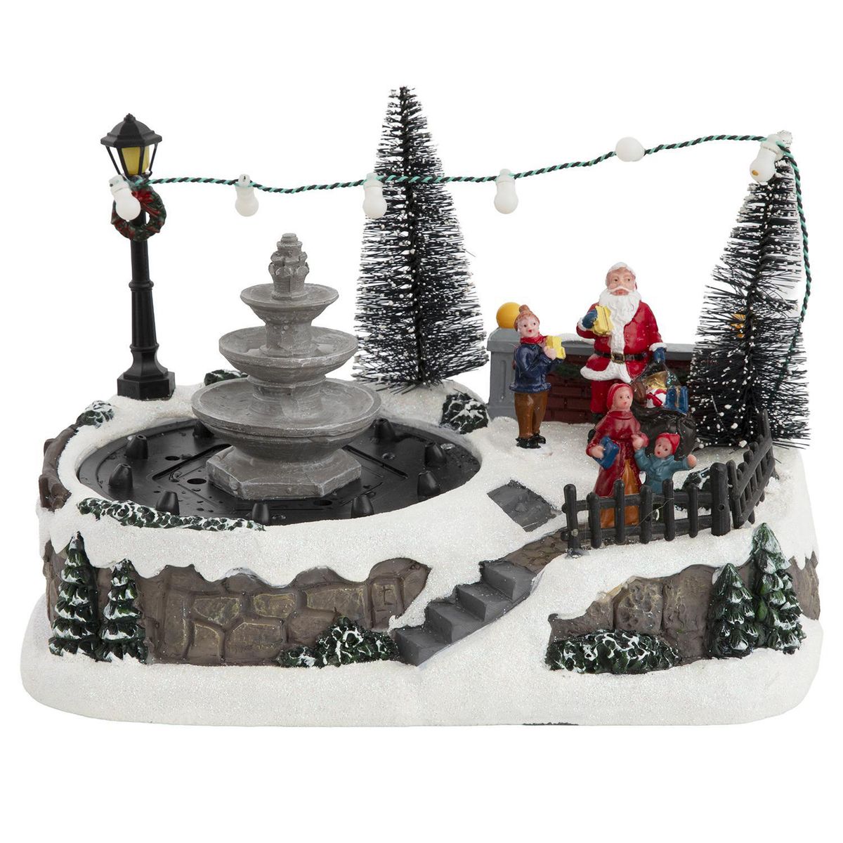 DEAR SANTA - Villa Fuente De Agua 15 cm