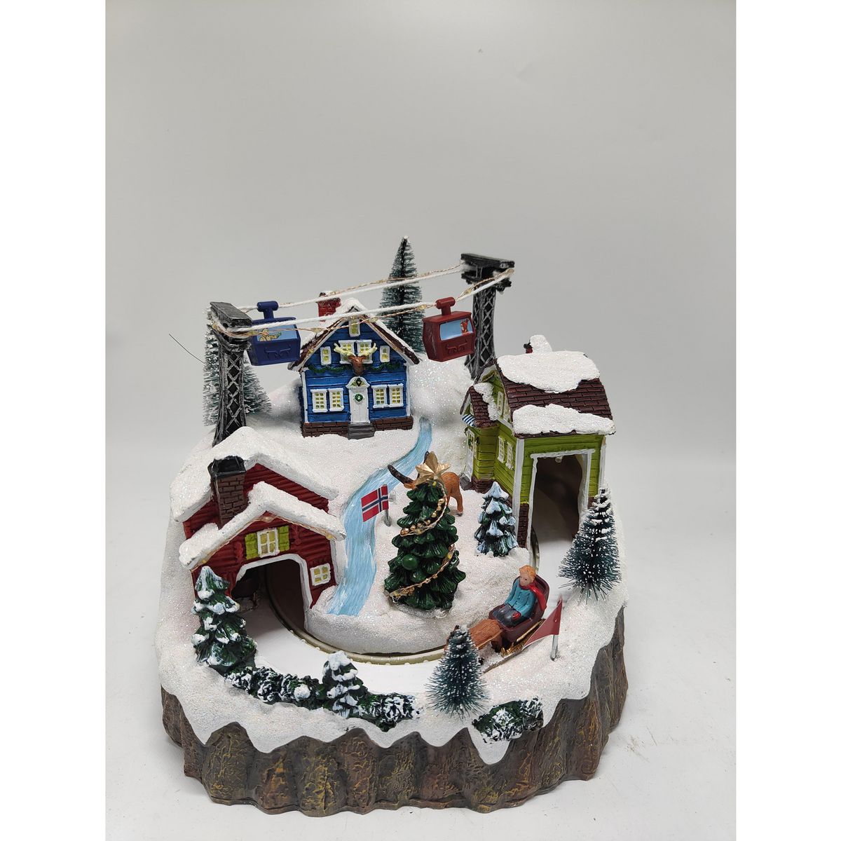 DEAR SANTA - Villa Trineo Teleférico 23 cm