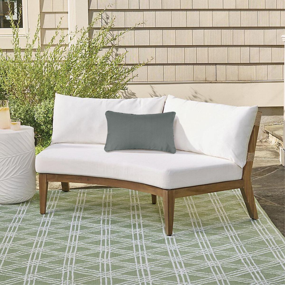 JUST HOME COLLECTION - Cojín Urbano Rectangular 30x50 cm Gris Oscuro