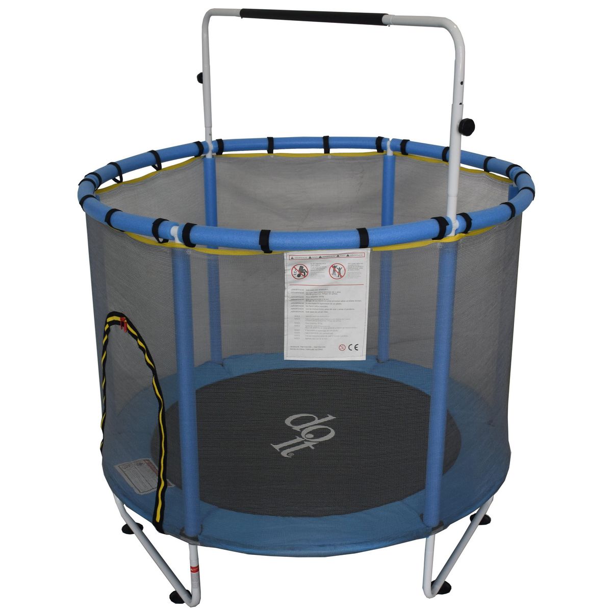 DO IT - Trampolín con Accesorios 140x157x140 cm Azul